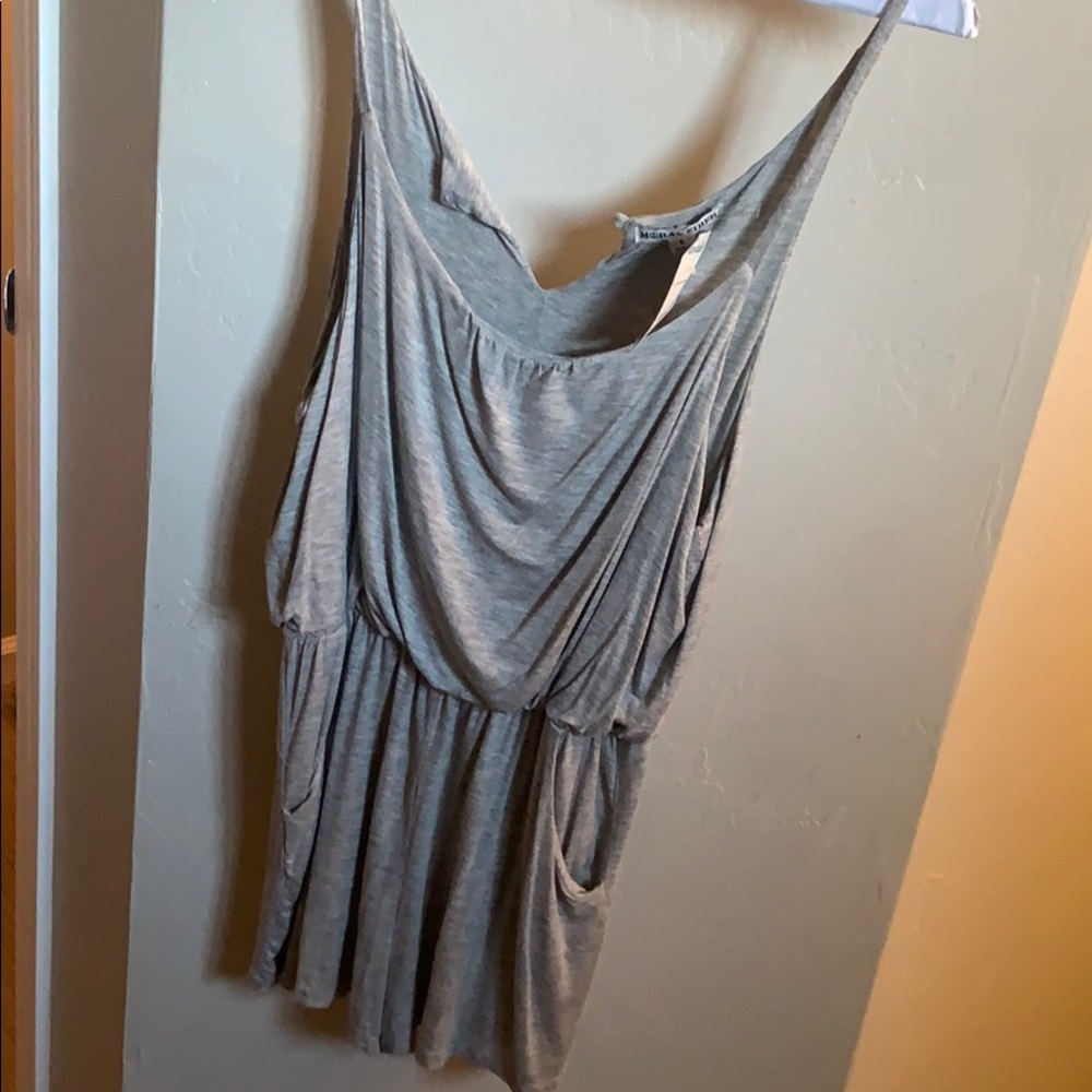 Gray romper